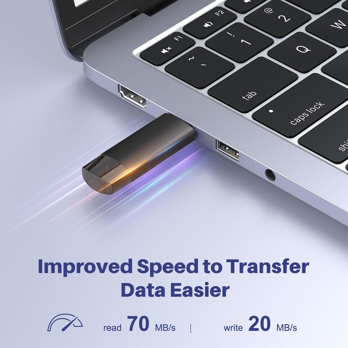 128GB USB C Flash Drive Dual USB 3.0 Flash Drive Type C + USB A Portable Type-C Flash Drive 2-in-1 USB-C Thumb Drive for Smartphone Tablet Computer Mac iPhone 15 Black