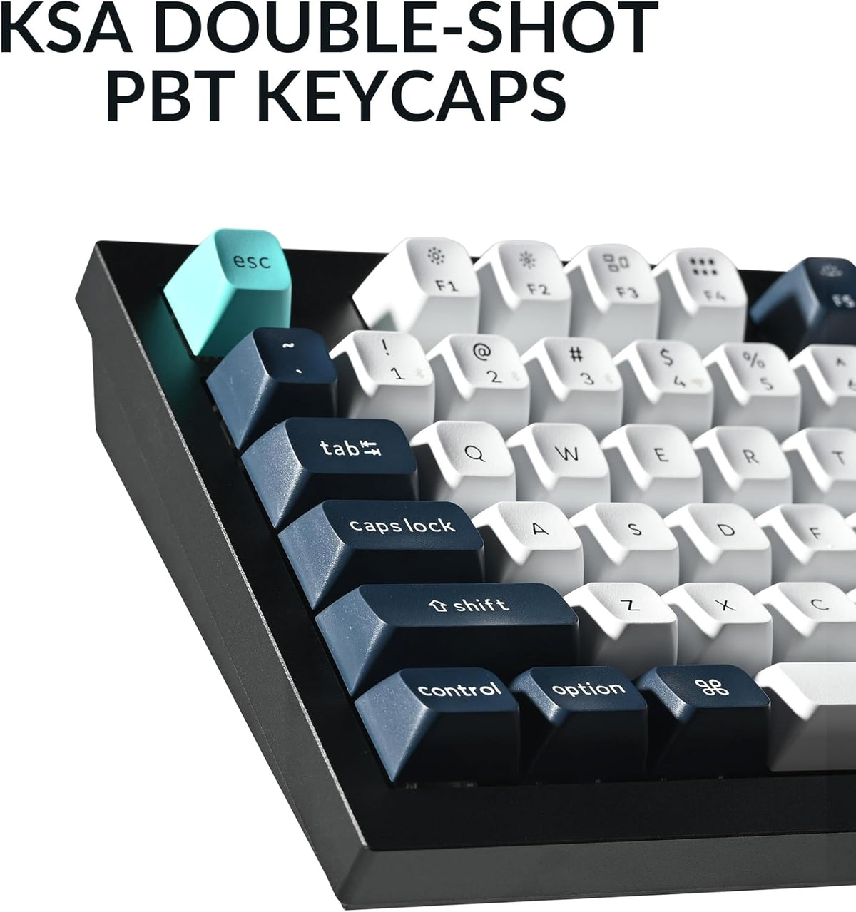 Keychron Q5 Max Wireless Custom Mechanical Keyboard, 2.4 GHz Bluetooth QMK Full Aluminum 96% Layout RGB with Hot-swappable Gateron Red Switch Compatible with Mac Windows Linux