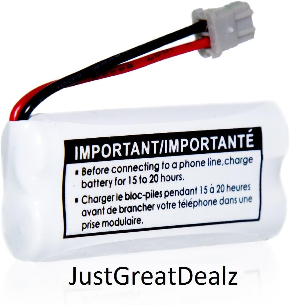 JustGreatDealz Battery BT-1021 BT1021 BBTG0798001 for Uniden Cordless Handset Telephones (2-Pack)