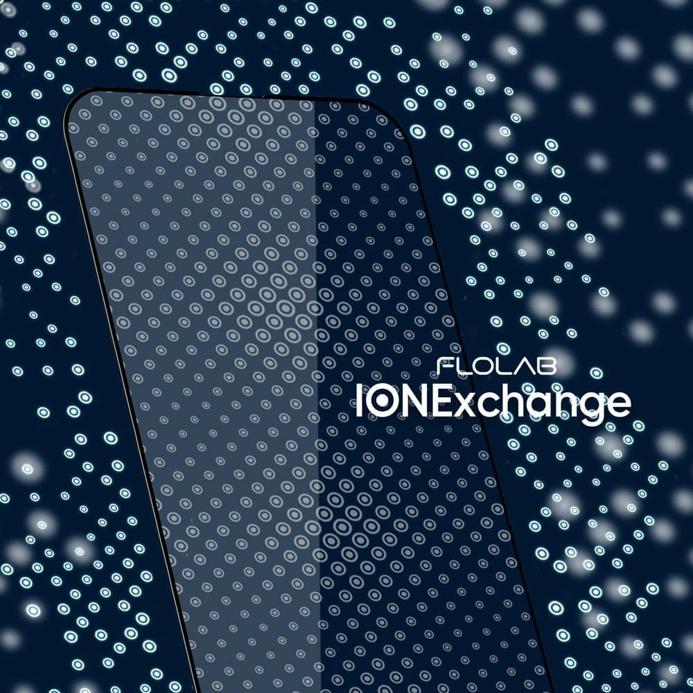 FLOLAB NanoArmour ONETIME PRO for iPhone 15 Pro Screen Protector, Anti-Reflective, Anti-Rainbow, 3D Tempered Glass, Ultra Clear, Edge Reinforced, Easy Install, Dust-Free, Scratch Resistant