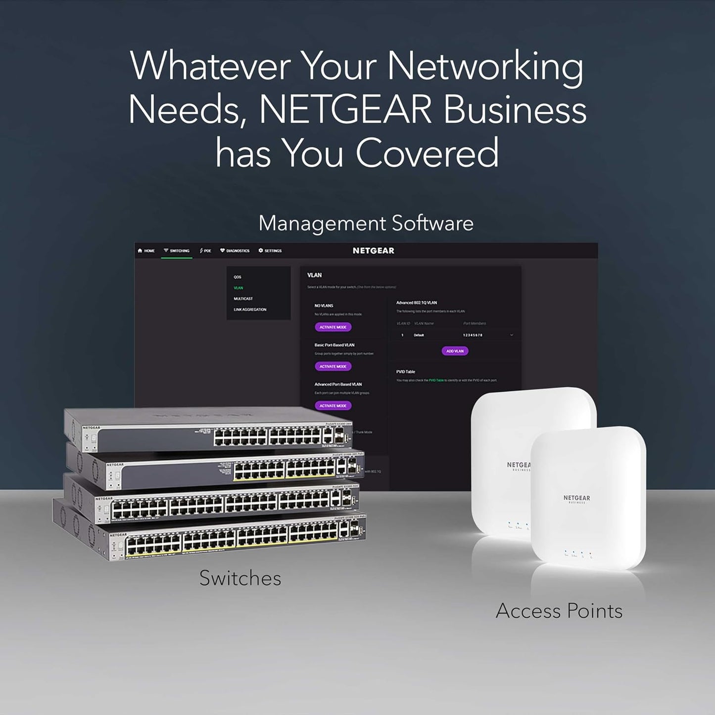 NETGEAR 8-Port 1G/10G Gigabit Ethernet Unmanaged Switch (GS108X) - with 1 x 10G SFP+, Desktop or Wall-Mount, Limited Lifetime Protection