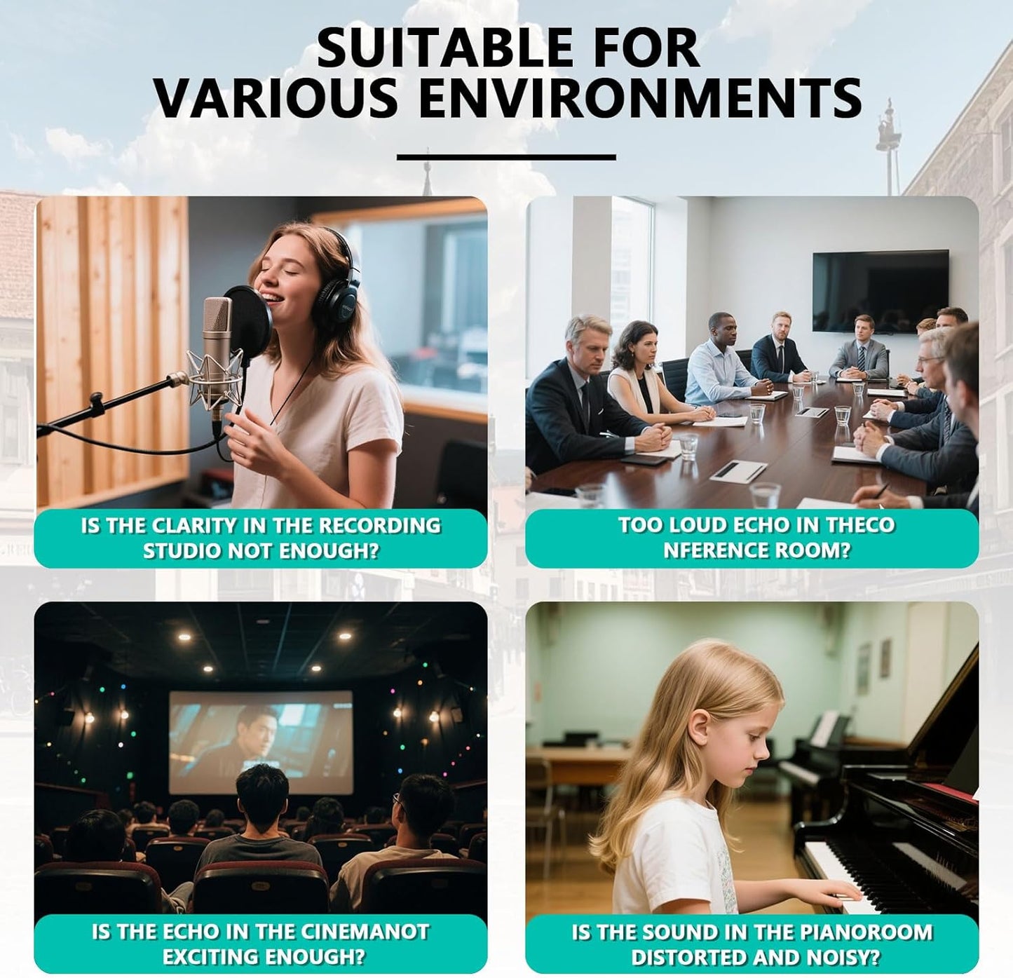 Sound Proof Foam Panels for Walls,Soundproof wall panels,Acoustic Foam Panels,Insulation Studio Soundproofing Fire Resistant Noise Absorbing for Studio, Office, Home Blue (GZ-L 12" X 12" X 1", 36PACK)