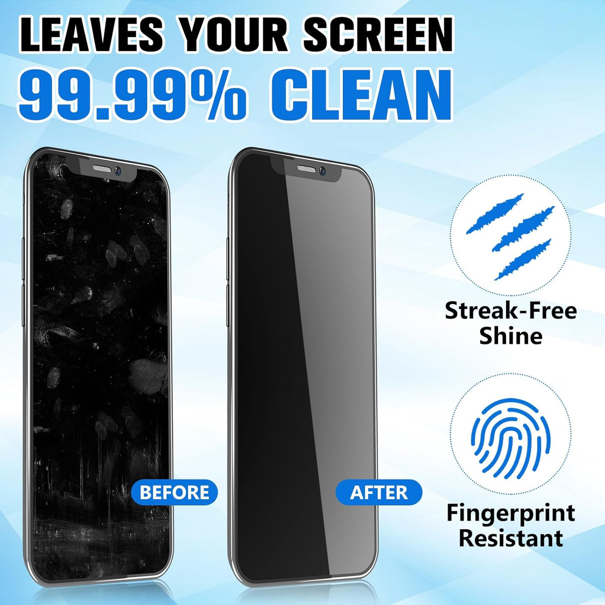 240 Count Electronic Cleaning Wipes 12 Pack Pre Moistened Screen Wipes Electronics Screen Cleaner for Lens, Phone, TVs, Computer, Laptop and Monitor Cleaning