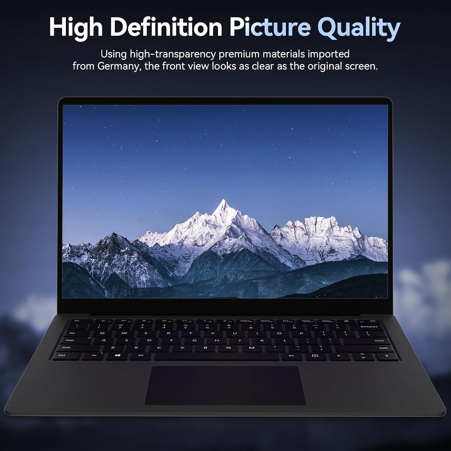 Laptop Privacy Screen 14 Inch Compatible With Lenovo Hp Dell Acer Asus Thinkpad Envy Xps, 16:9 Aspect Removable Anti Glare Blue Light Filter Protector, 14inch Computer Monitor Privacy Shield