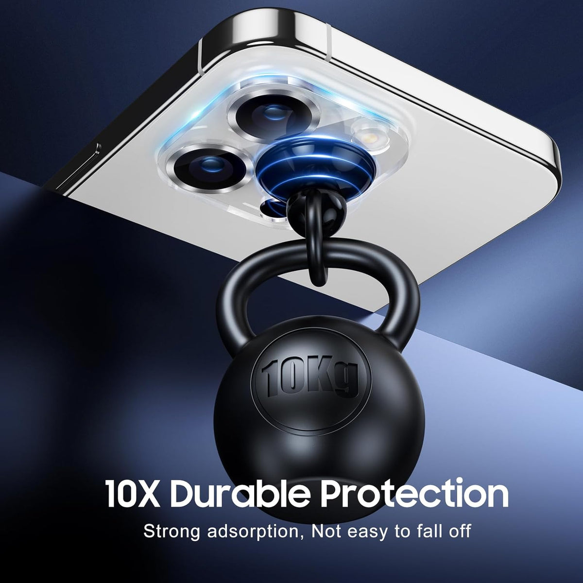 UniqueMe Compatible for 3 Pack iPhone 15 Pro/iPhone 15 Pro Max Camera Lens Protector, [Drop Protection][Case Friendly] 9H Tempered Glass Camera Cover Screen [2023 New Version]- White