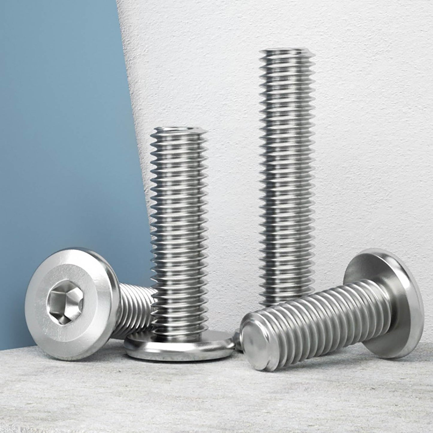 1/4-20 x 1-3/4" (20 Pack) Flat Head Hex Socket Cap Screws Bolts, 304 Stainless Steel 18-8, Hex Drive, Bright Finish, Fully Machine Thread