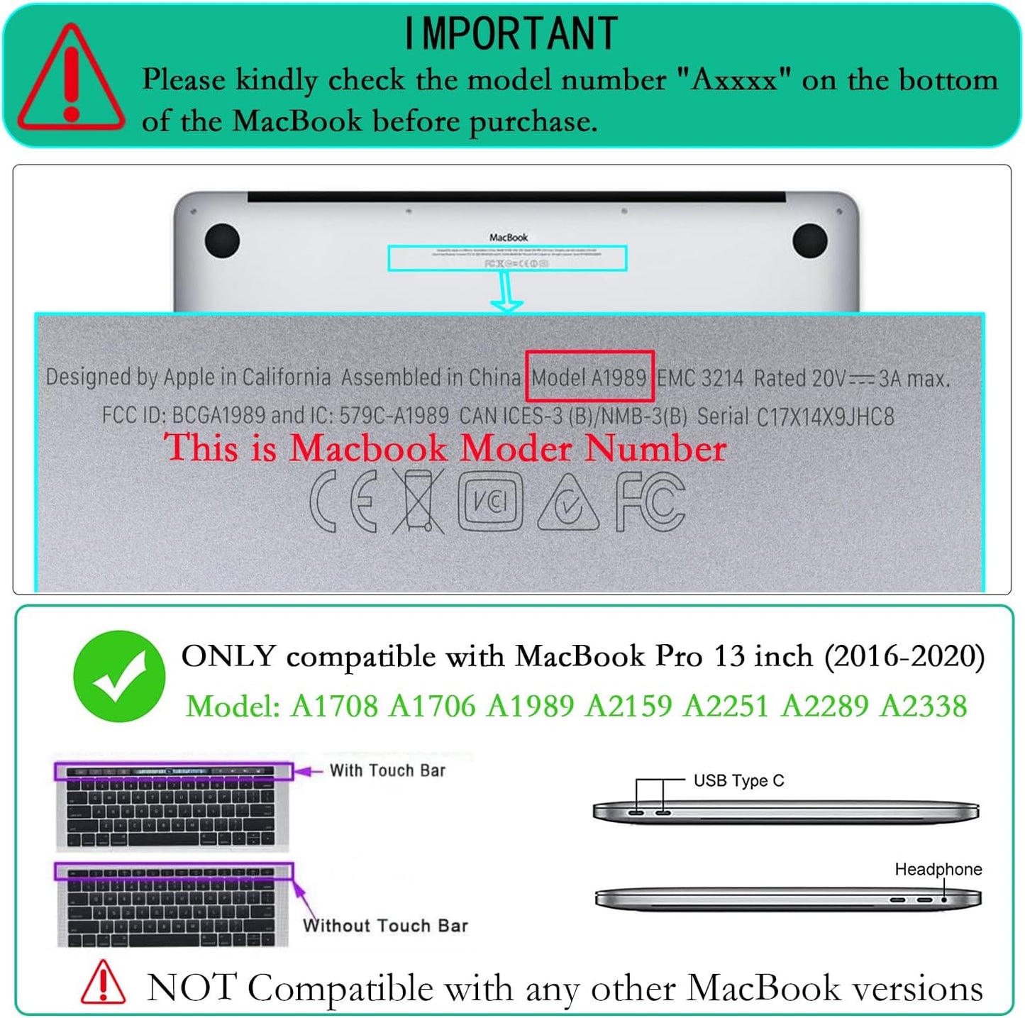 LanBaiLan Compatible for MacBook Pro 13 inch with Touch Bar 2022 2020 2019 2018 2017 2016 Release M1 M2 A2338 A2289 A2251 A2159 A1989 A1706 A1708, Laptop Hard Case & Keyboard Cover, Mountains Forest