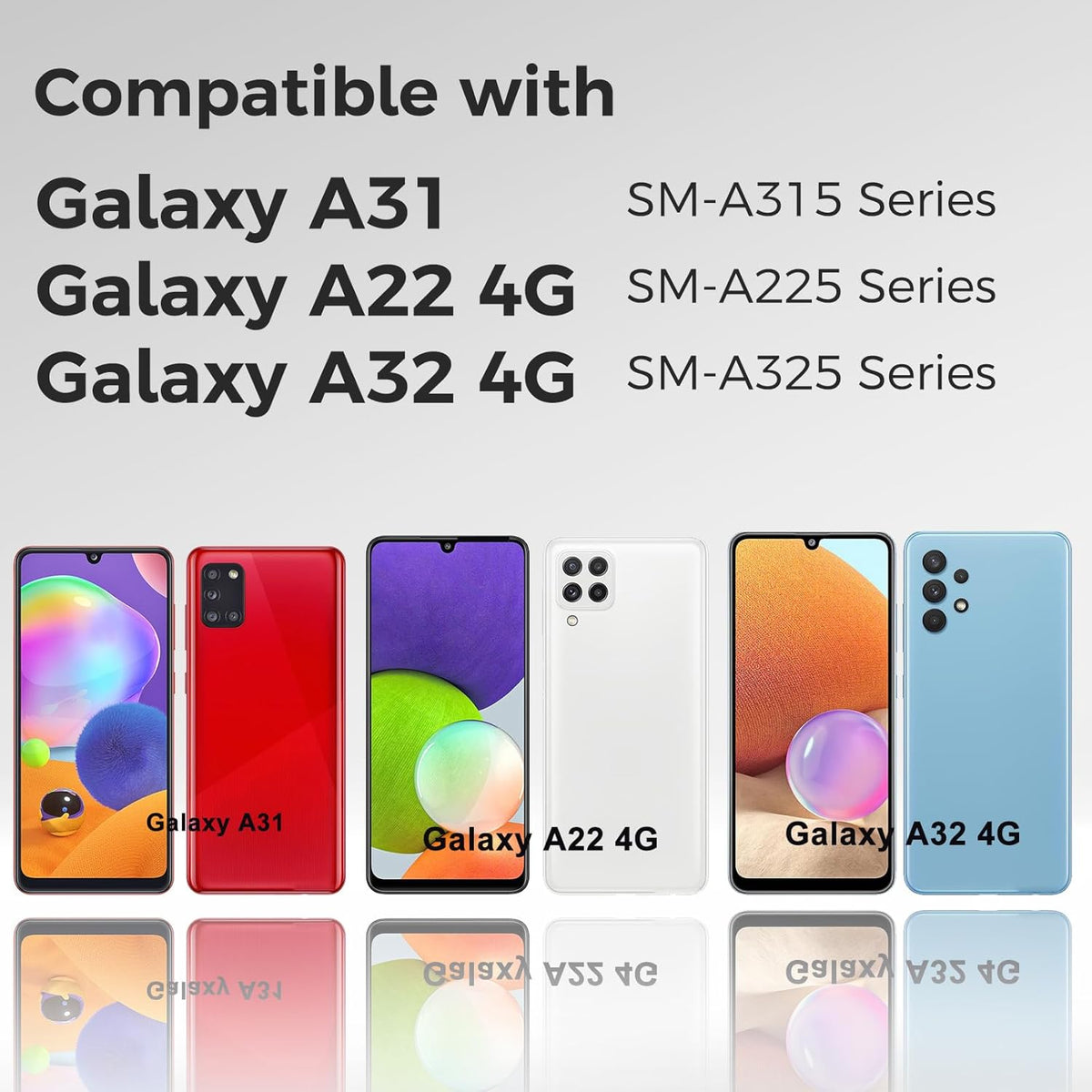 New EB-BA315ABY Battery Compatible with Galaxy A32 4G / A31 / A22 4G, with Instruction & DIY Toolkit