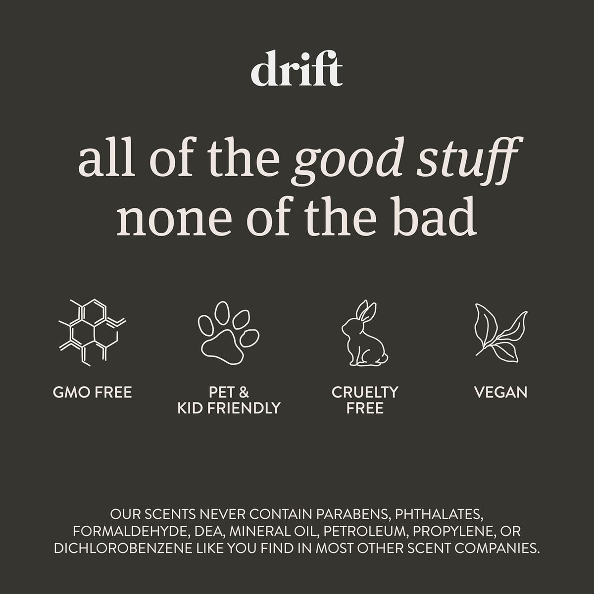 Drift Car Air Freshener - Stone Air Freshener Car Odor Eliminator - Long Lasting Scent - Auto Accessories - Metal Clip - Essential Oils - Clean Ingredients - Open Air Scent Starter Kit