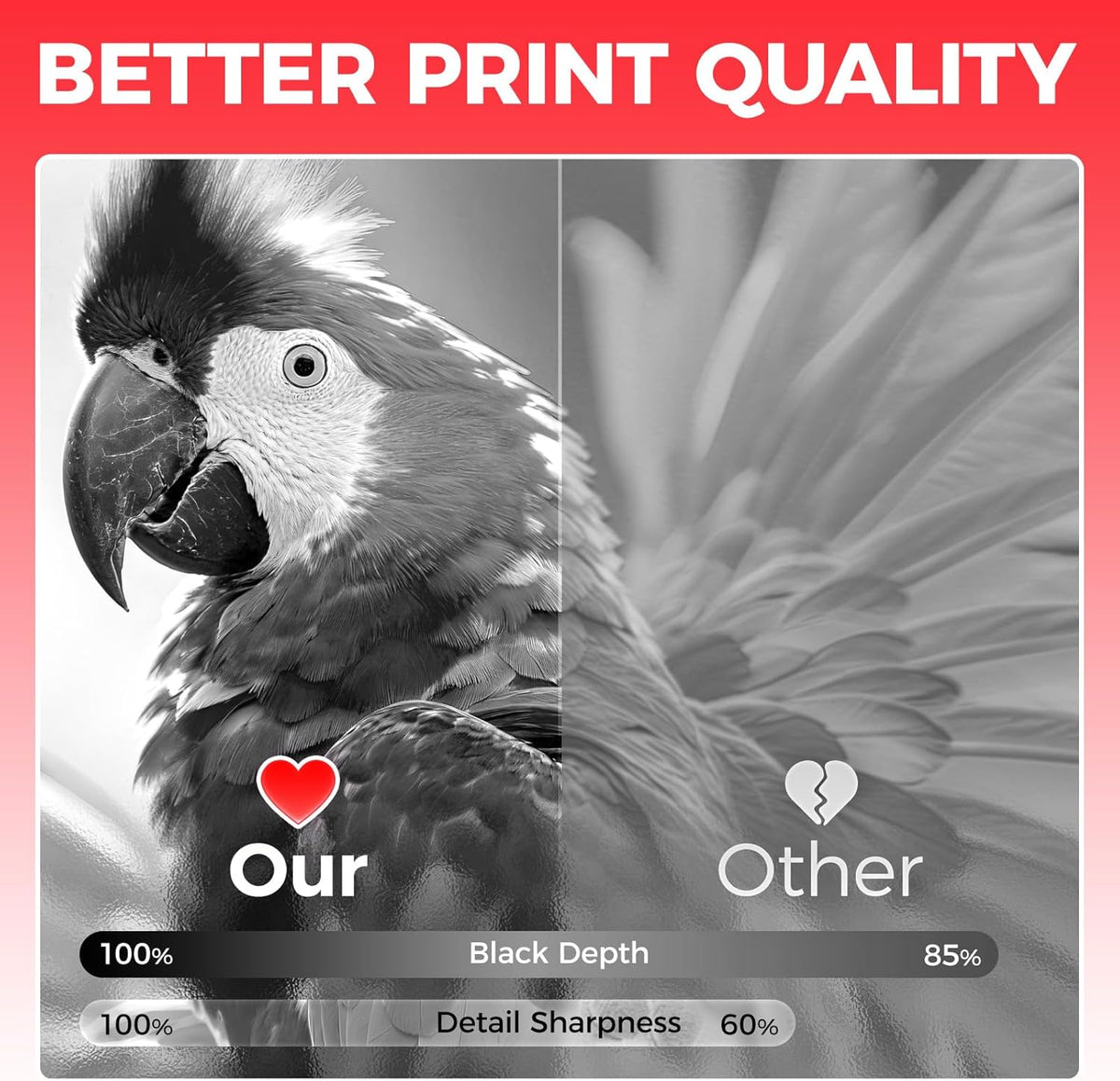 057 Black Toner Cartridge 2-Pack with chip High Yield Replacement for Canon 057 CRG-057 057H Compatible with Canon ImageCLASS MF445dw MF448dw LBP226dw LBP227dw LBP228dw MF449dw MF445 Laser Printer Ink