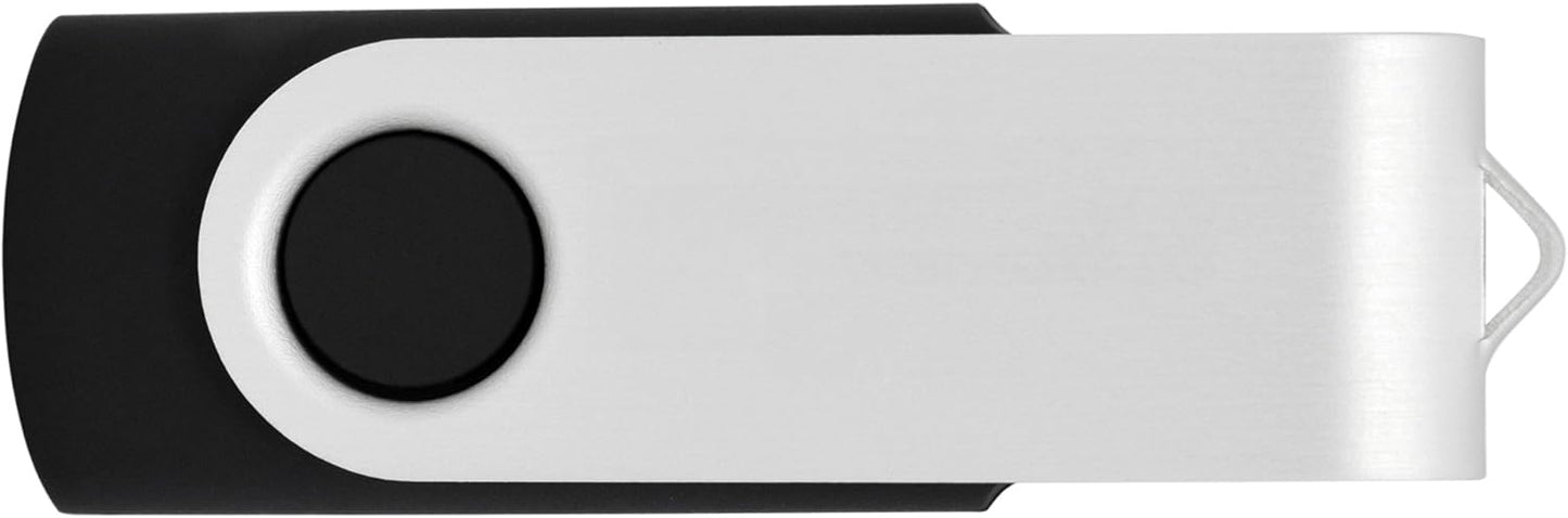 10 Pack 64GB USB Flash Drives 64GB Flash Drive USB Memory Stick USB2.0-Black