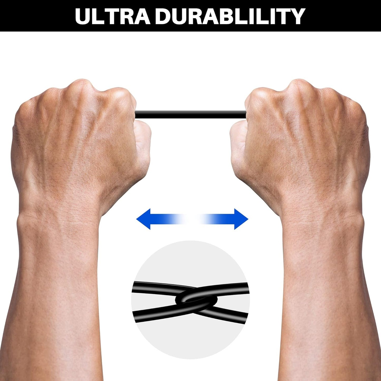 Cat5e Ethernet Cable 50 FT, Long Cat 5e Internet Cable, Black Snagless Patch Cord, Flexible, Network, LAN, PoE, Standard RJ45 Connector for PC, Server, Router, Modem, TV, PS5 - with 15 Cable Ties