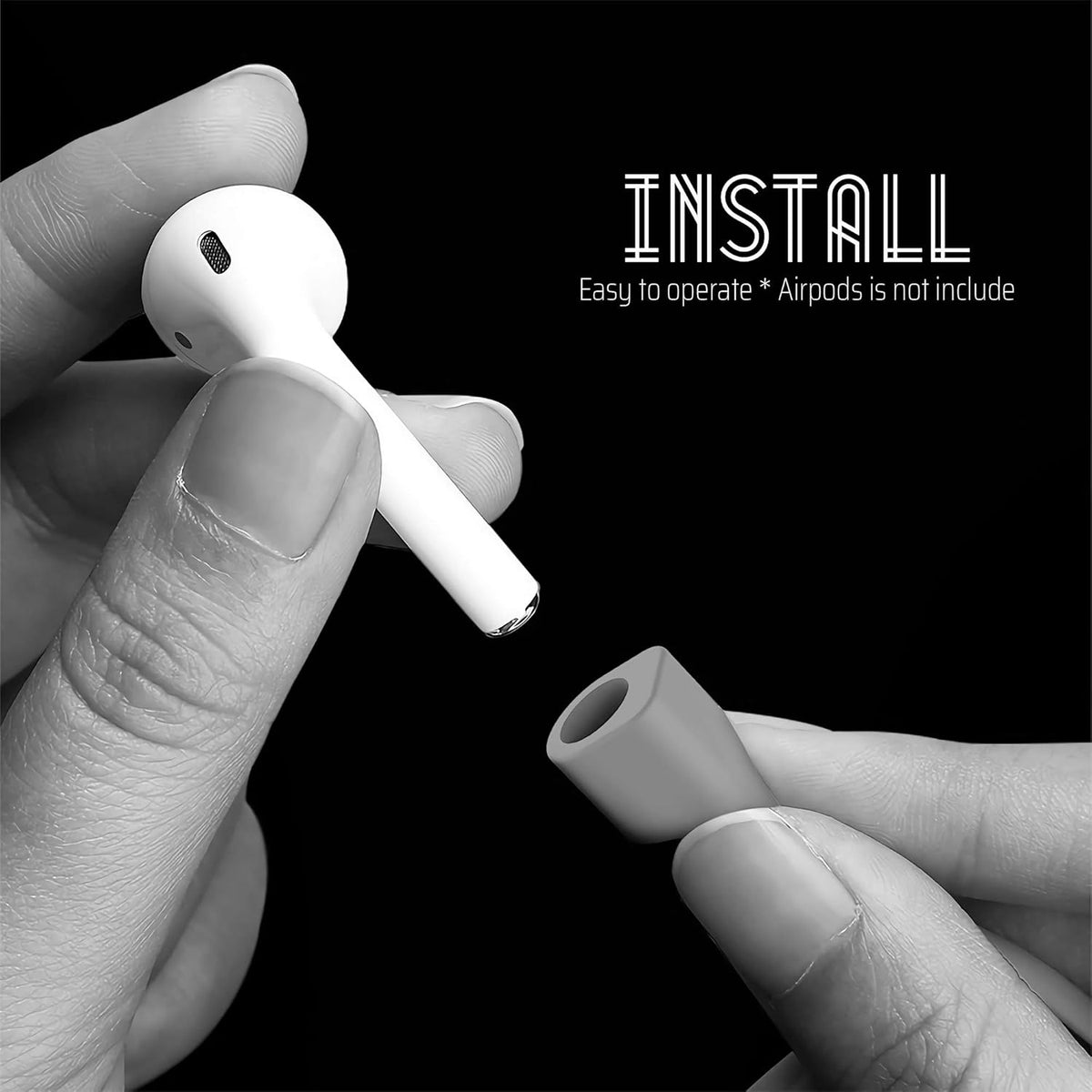 Ultra Strong Magnetic Airpod Pro Strap Anti-Lost Cord Sports Lanyard Compatible with Airpods 3rd 2nd Generation Pro 3 2 1 (Grey)