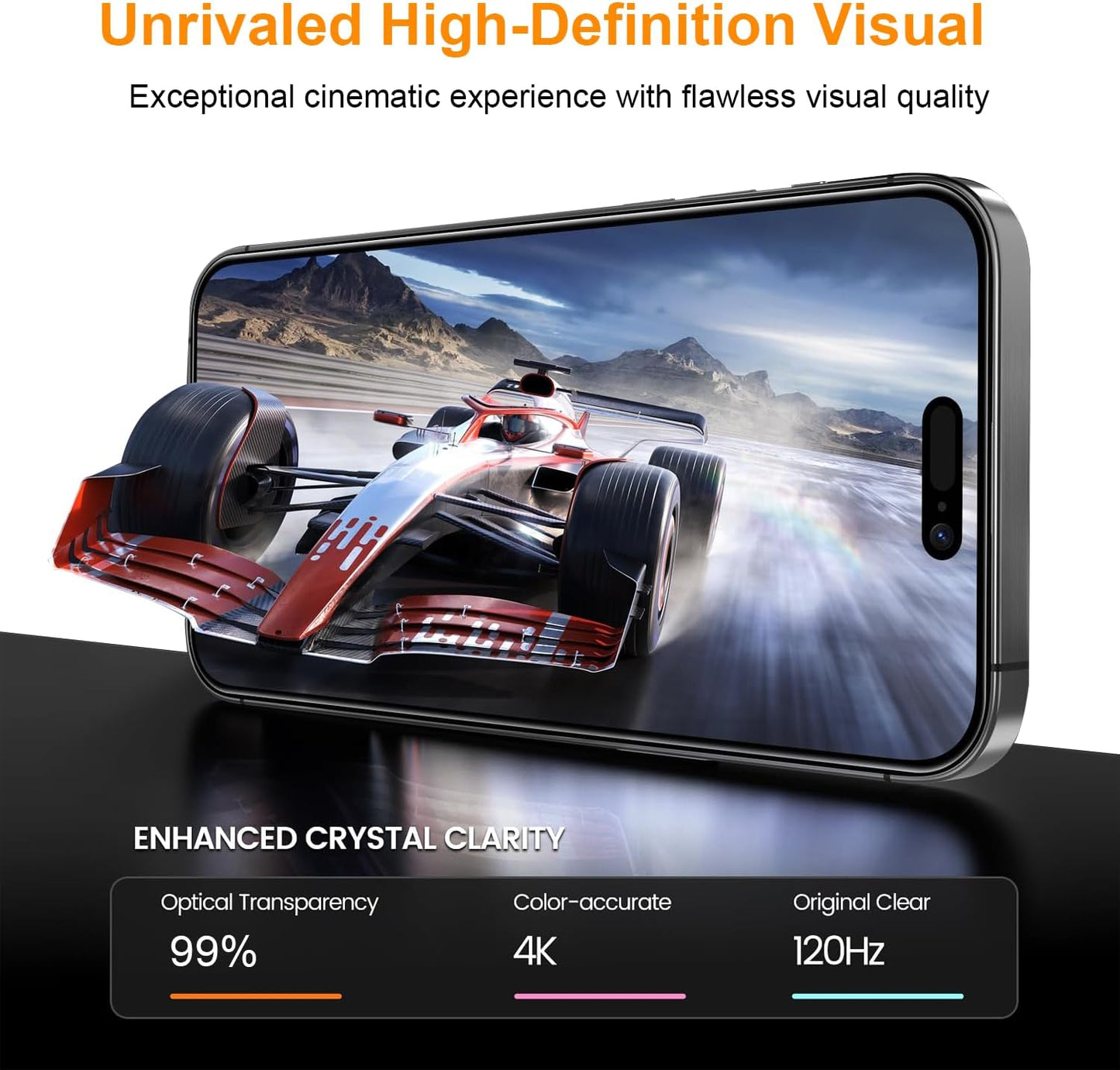 OneFish Full Edge Coverage Tempered Glass Screen Protector for IPhone 11/IPhone Xr 6.1 inch 2 Pack Edge Reinforcement, Self-Aligning Installation, Case Friendly Privacy Screen Protectors