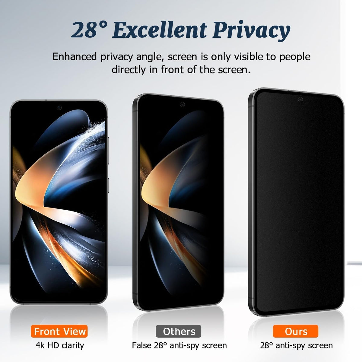 2 Pack Matte Privacy Screen Protector for Samsung Galaxy S25 Ultra 5G,9H Tempered Glass,Anti-Glare,Anti-Spy,Anti-Scratch, Smooth and Responsive Absolute Fingerprint Compatibility Touch Screen HD Clear