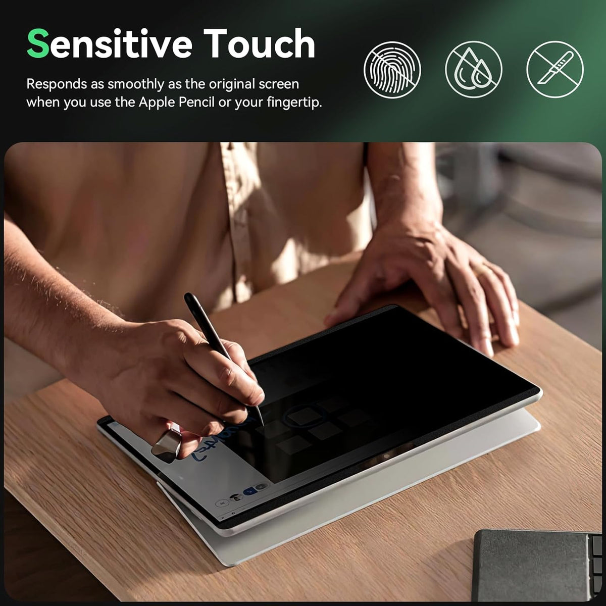 Magnetic Privacy Screen Protector for Microsoft Surface Pro 7+/7/6/5/4/3-12.3 In Reusable Surface Pro 7 Screen Protector Anti Glare Film, Anti Blue Light Filter, Removable Shield, Bubble Free Guard