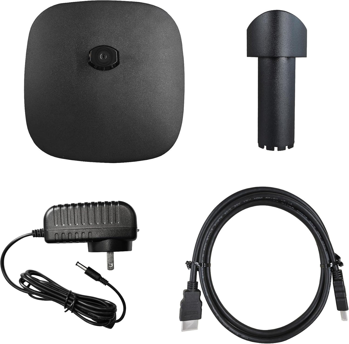 Amazon Basics 24 in Monitor, FHD 1080P, Max 100Hz, VESA Compatible, Built-in Speakers, Black