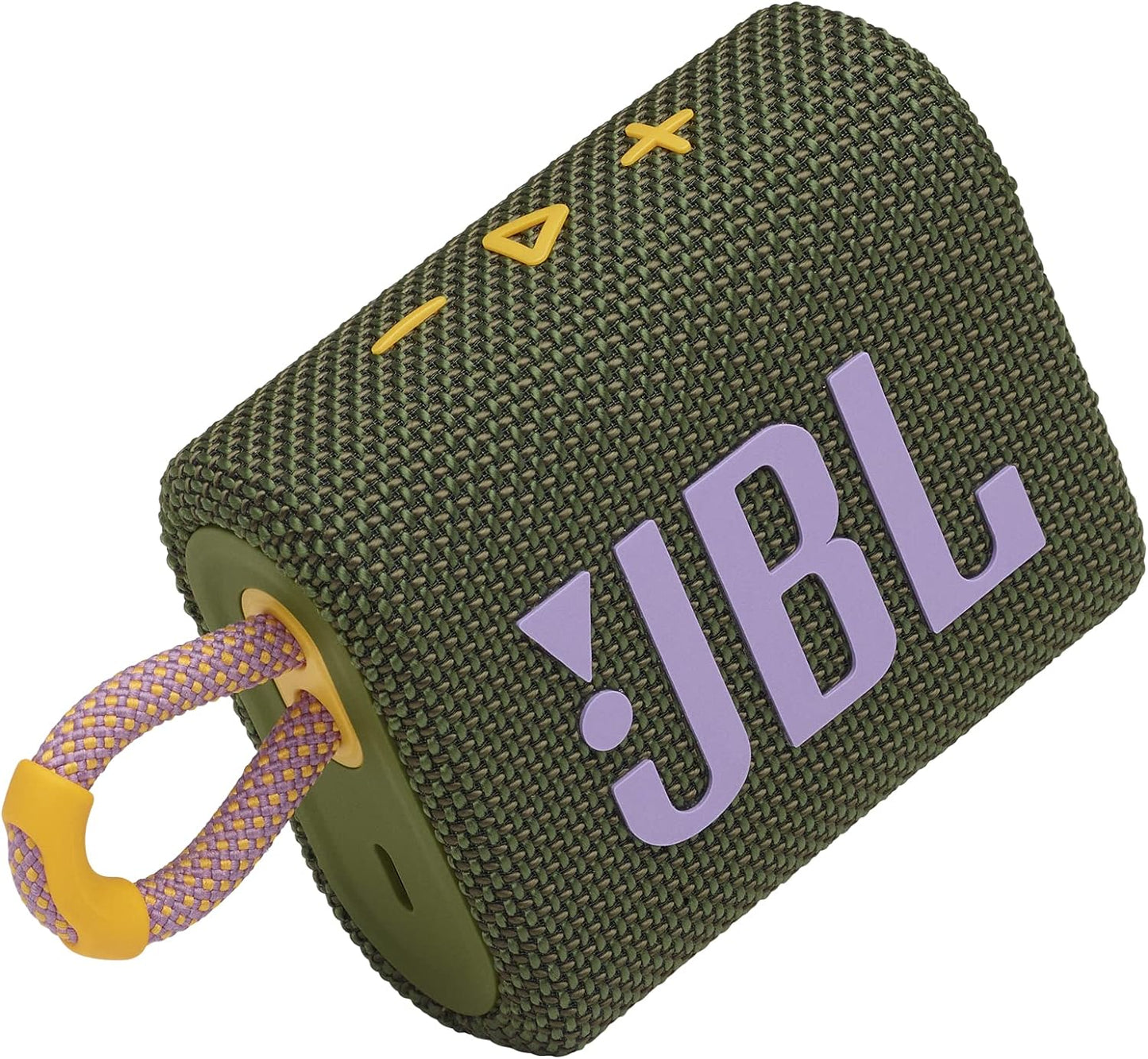 JBL Go 3 - Portable Mini Bluetooth Speaker, big audio and punchy bass, IP67 waterproof and dustproof, 5 hours of playtime, speaker for home, outdoor and travel (Green)