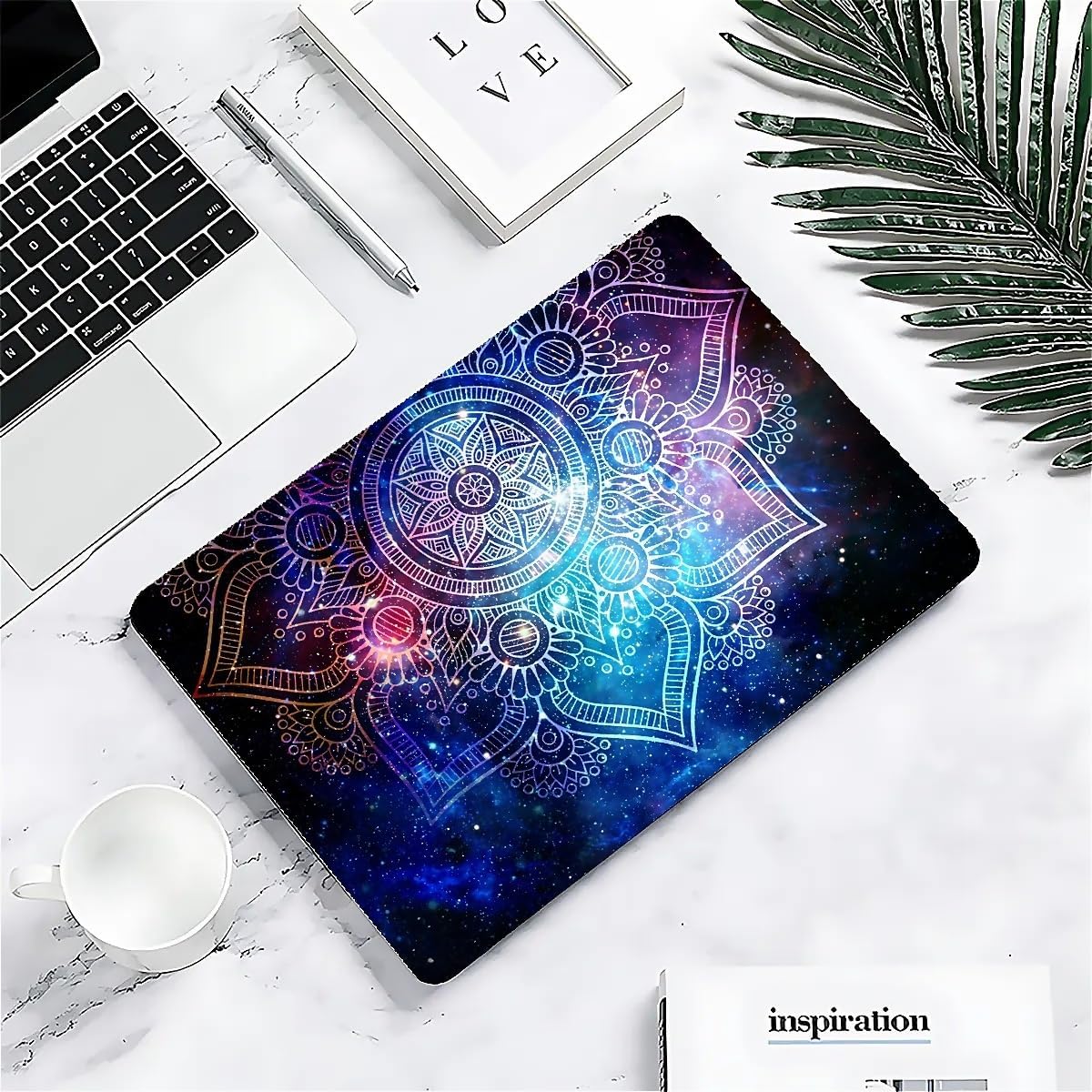 Compatible with MacBook Air 13.3 13.6 Inch Case 2022 2021 2020 2019 Plastic Hard Shell Case Cover,13.6 Air (A2681) M2 2022, Galaxy