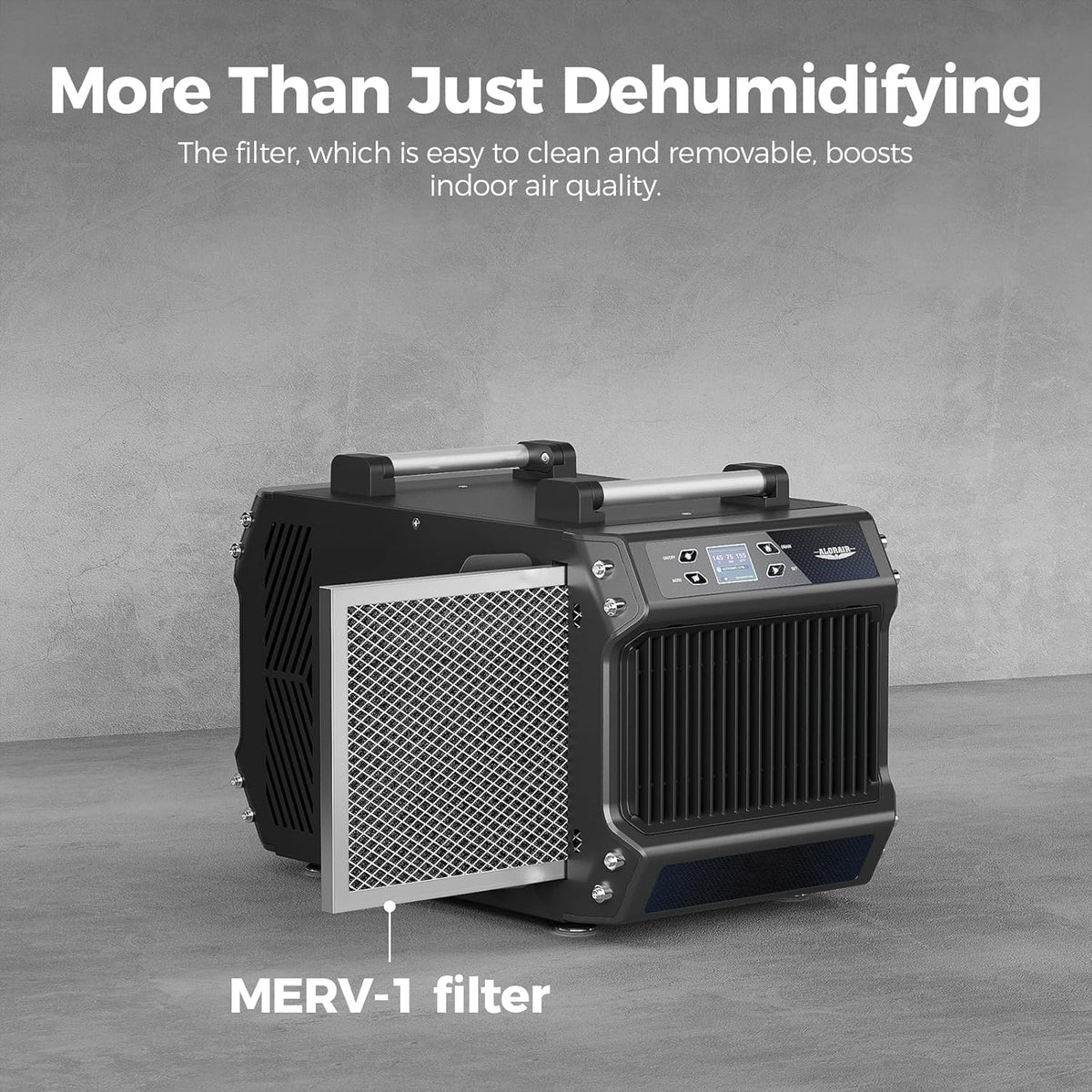 ALORAIR Crawlspace Dehumidifiers with Pump, 180 Pint Commercial Dehumidifier for Basements with Drain Hose, 2,300 Sq.Ft Auto Defrost Industry Crawl Spaces Dehumidifier