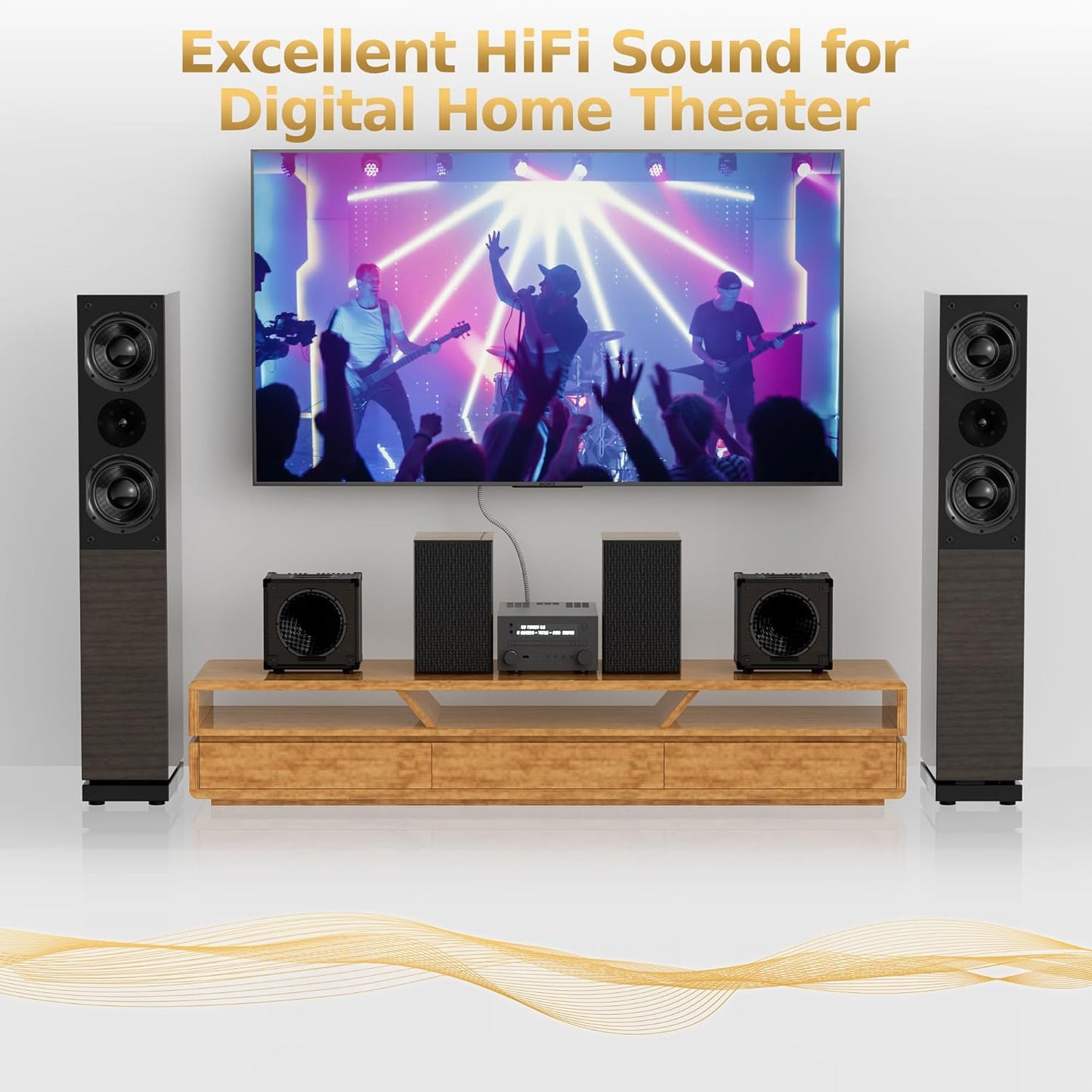 Optical Audio Cable 20 FT, Digital Audio Cable, Toslink Fiber Optic Cord, [Nylon Braided, Slim Aluminum Shell, Gold Plated Connector], for Home Theater, Sound Bar, PS4, Xbox, TV and More