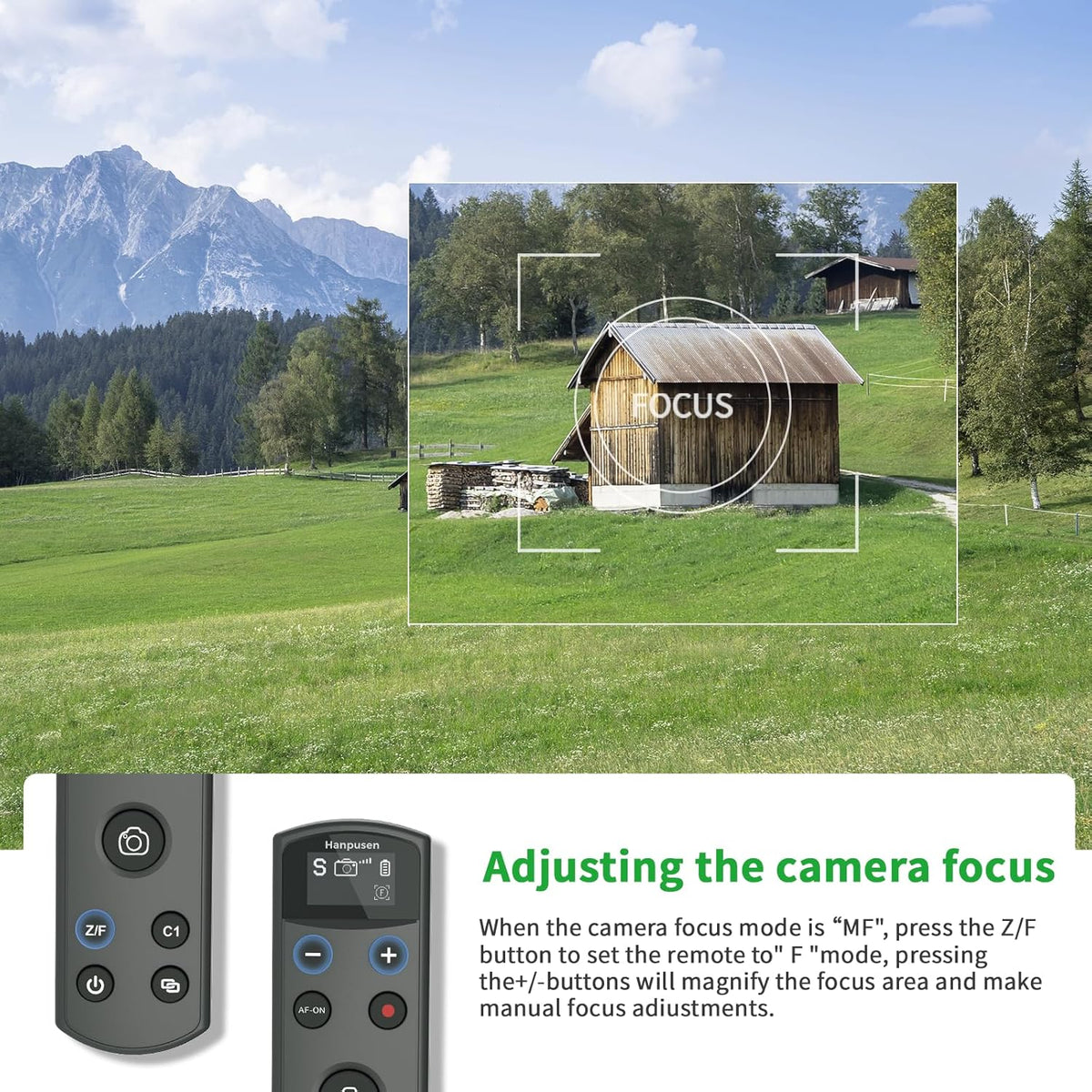 for Sony Camera Rechargeable Remote Control Wireless Shutter Release Compatible with A7C,A7III,ZV-1,ZV-E10,ZV-1 II,A6100,A6400,A6700,A7IV,RX100 VII,A9,A9 II,DSC-RX0 II,DSC-RX100 VII,Replace RMT-P1BT