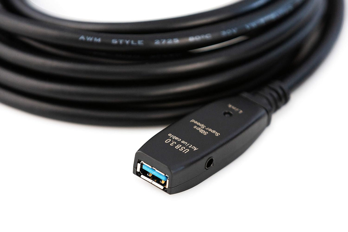 24 Feet Active USB Extension Cable 3.0 Male to Female with A Extension chipset Signal Booster - Active Extension/Repeater Cord 7.5 Meters / 24 Feet