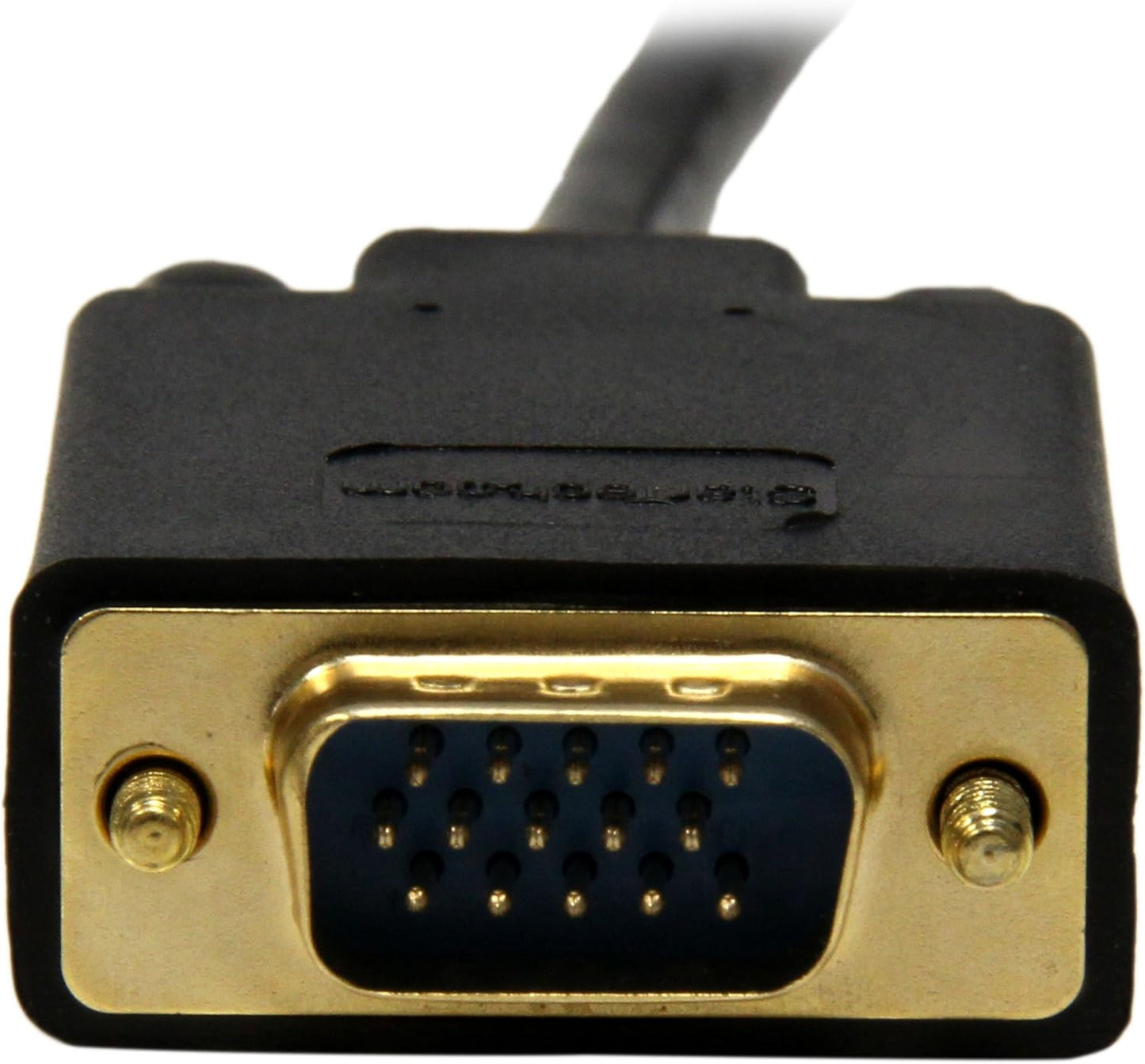 StarTech.com 3ft (1m) DisplayPort to VGA Cable - Active DisplayPort to VGA Adapter Cable - 1080p Video - DP to VGA Monitor Cable - DP 1.2 to VGA Converter - Latching DP Connector (DP2VGAMM3B)