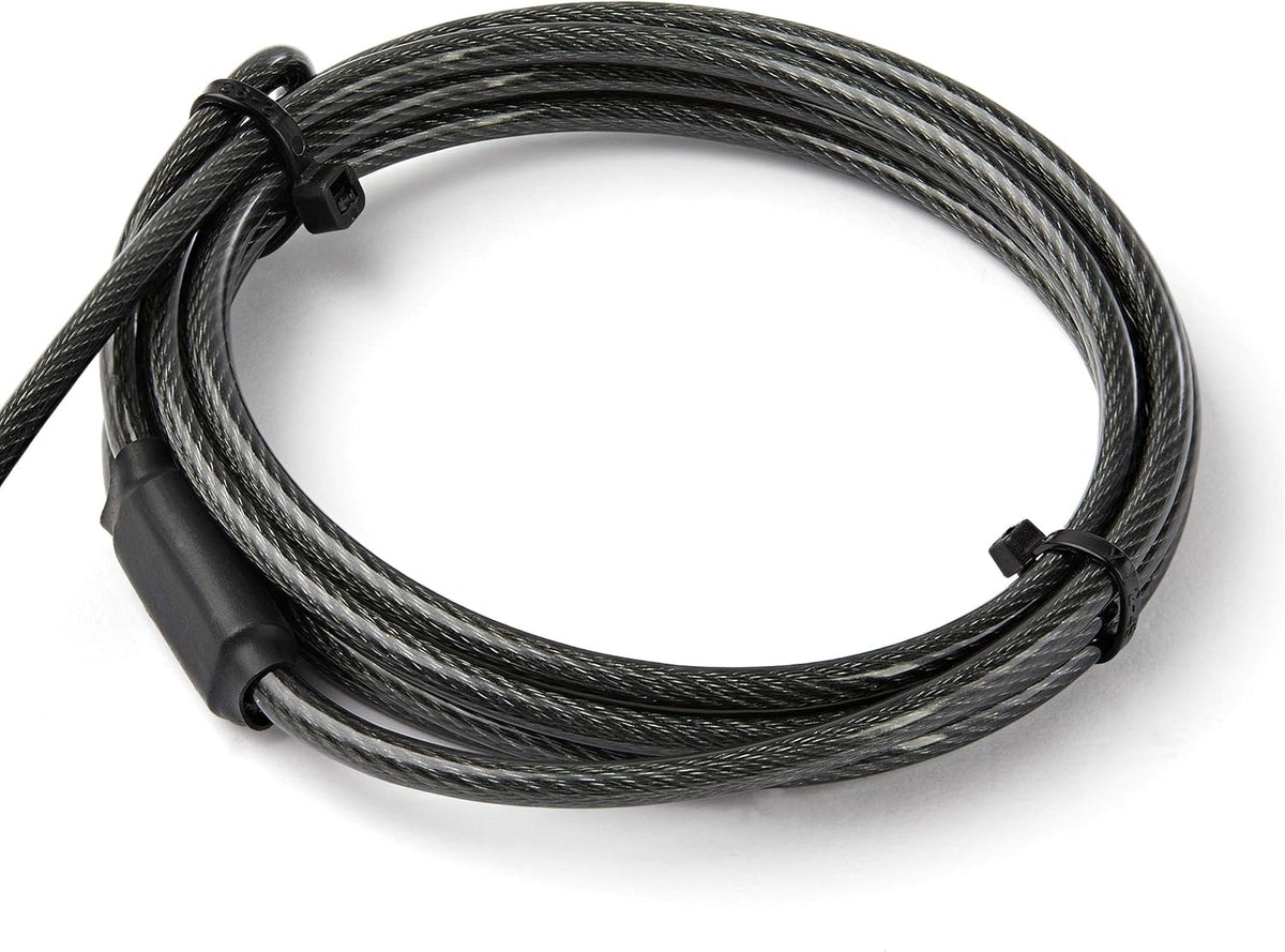 6.5 [2m] 3-in-1 Universal Laptop Cable Lock - Keyed Security Lock for K-Slot, Nano & Wedge Slot Desktop/Laptop - Anti-Theft