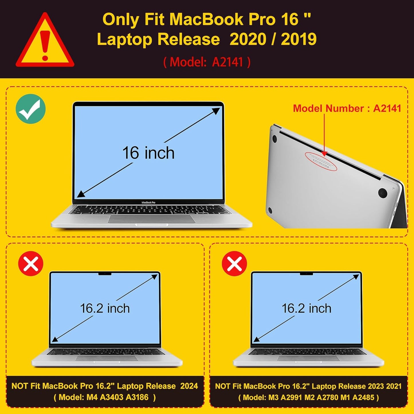 Mektron Case for MacBook Pro 16 Inch A2141 Cover 2019 Release 16" with Liquid Retina Display/Touch ID, Plastic Hard Shell with Keyboard Skin & Screen Protector & Dust Plug, Hand-Painted Flowers