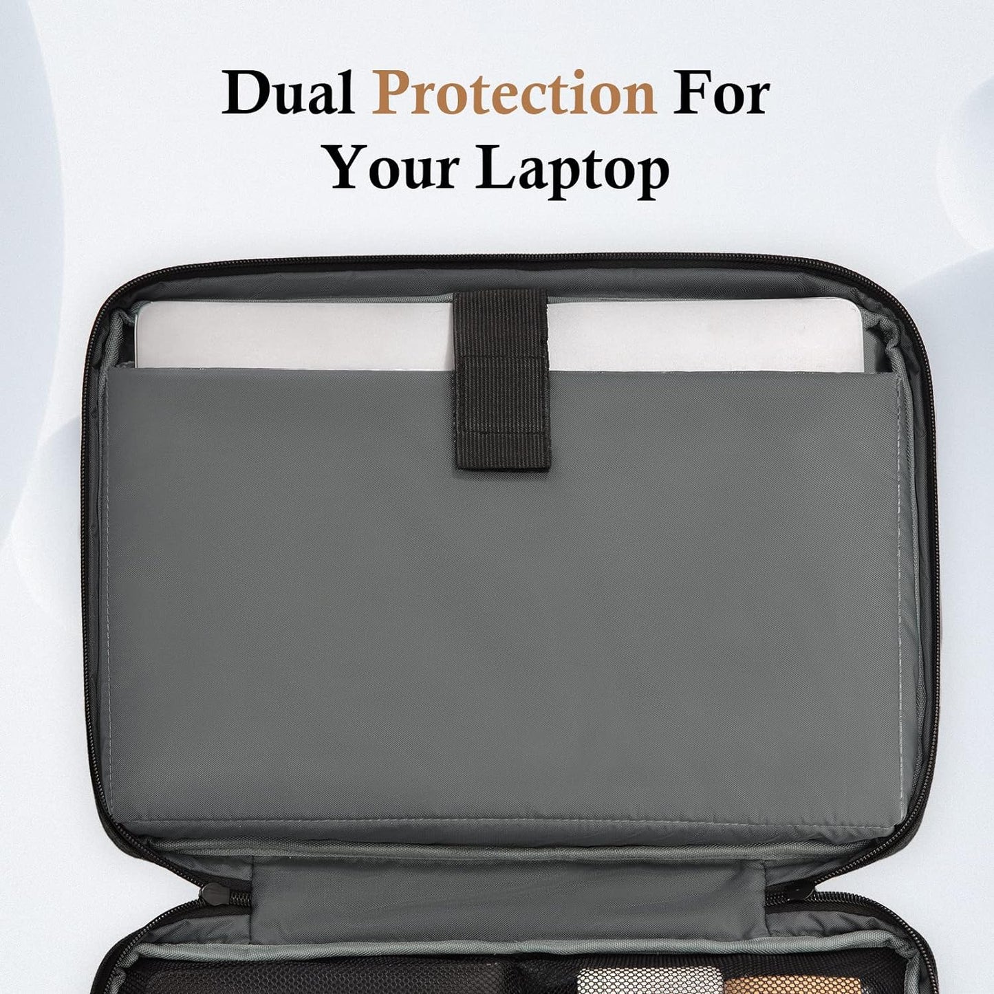 Laptop Sleeve Case, 15.6 17.3 14 13.3 12.3 inch TSA Laptop Sleeve Computer Carrying Bag