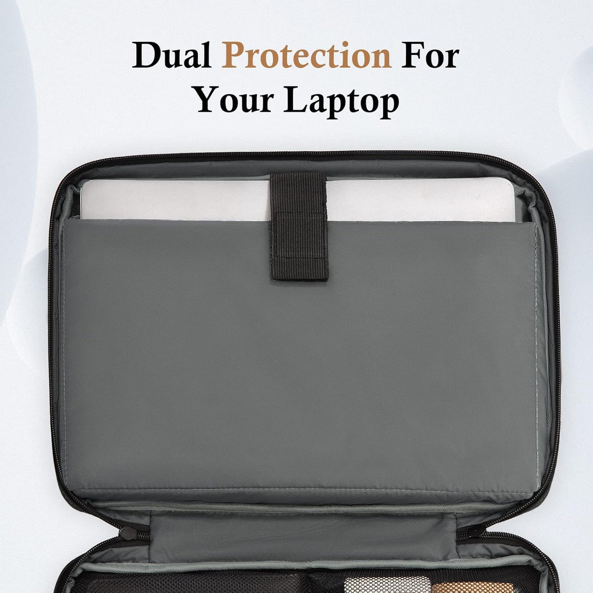Laptop Sleeve Case, 15.6 17.3 14 13.3 12.3 inch TSA Laptop Sleeve Computer Carrying Bag