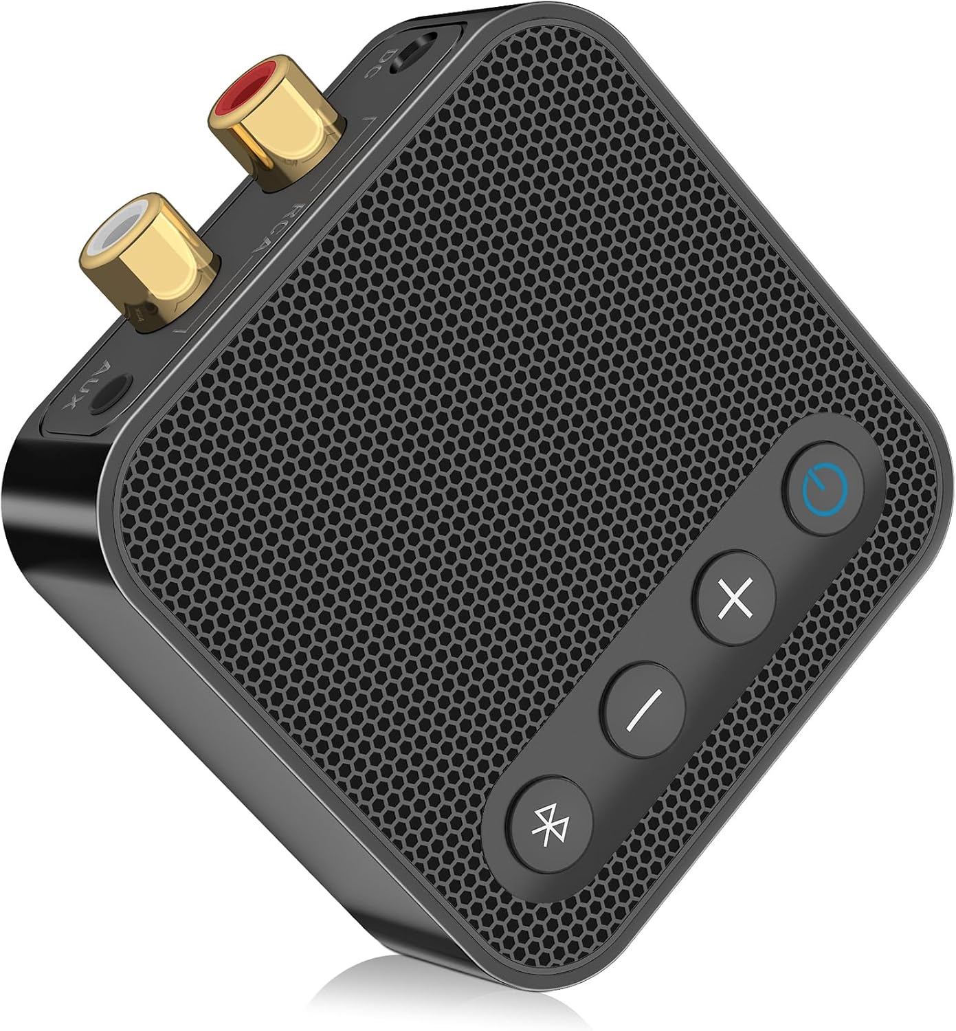 Bluetooth to RCA Adapter for Stereo Receiver - APTX HD Long Range Low Latency Bluetooth Receiver for Home Stereo Wireless Audio Adapter for Music Streaming Sound System