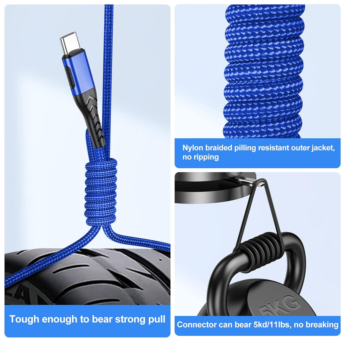 Durcord Phone cableC to C Cord